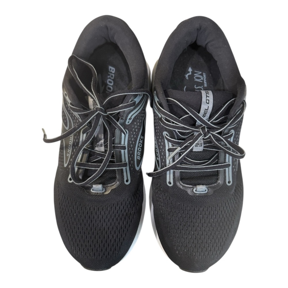 Brooks Ariel GTS 23 Running Shoes Black Gray White Sz 11 Stability - Picture 6 of 11